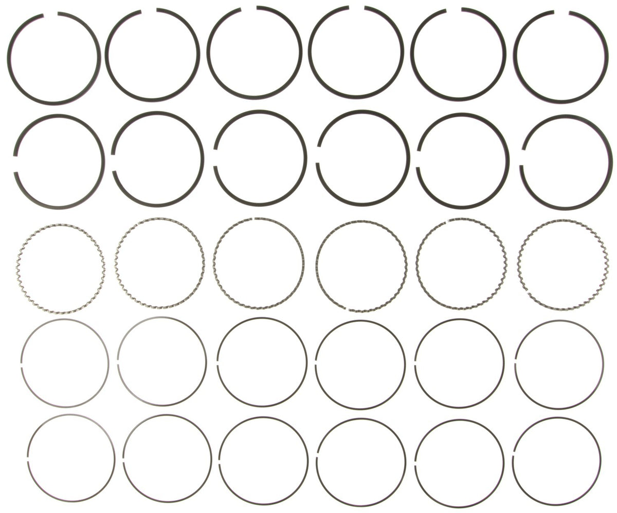 Mahle Rings Chevy 262 4.3L Eng 85-93 Chevy Trk 262 4.3L Eng 85-93 Pontiac Plain Ring Set 51475CP