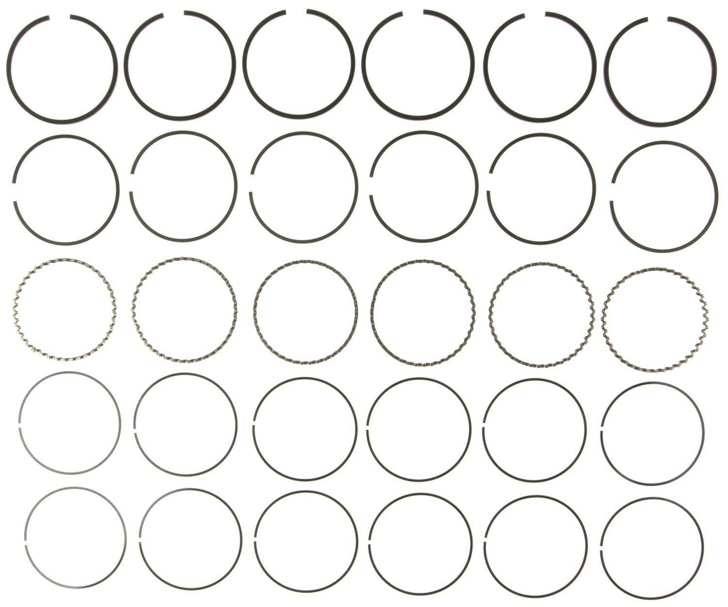 Mahle Rings Ford 183 3.0L Eng 86-94 Plain Ring Set 51496CP.040
