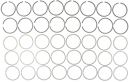 Mahle Rings Ford 302 5.0L Eng 86-94 Plain Ring Set 51497CP