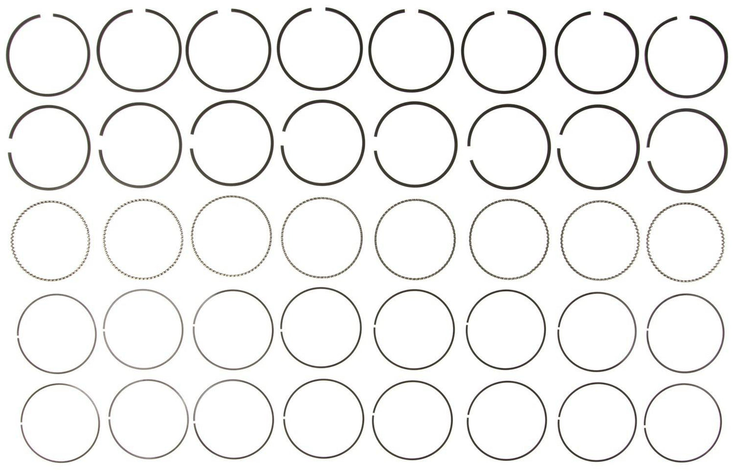 Mahle Rings GMC Pass 273 4.5L Eng 88-92 300 4.9L Eng 91-94 Plain Ring Set 51556CP.030