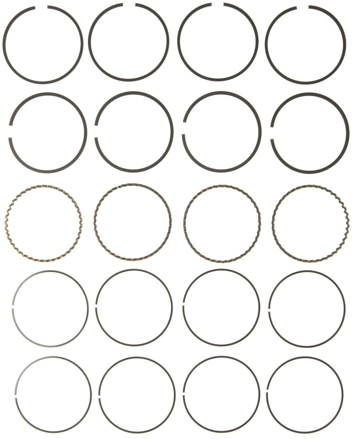 Mahle Rings GMC Pass 121 2.0L Eng 85-86 Plain Ring Set 51563.030