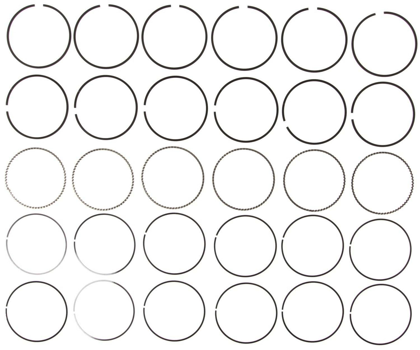 Mahle Rings Chrysler Pass 201 3.3L Eng 90-94 Plain Ring Set 51601