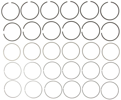 Mahle Rings GM Pass 207 3.4L Eng 91-94 Plain Ring Set 51615CP