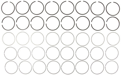 Mahle Rings GMC Trk 454 7.4L Eng 91-94 Plain Ring Set 51617