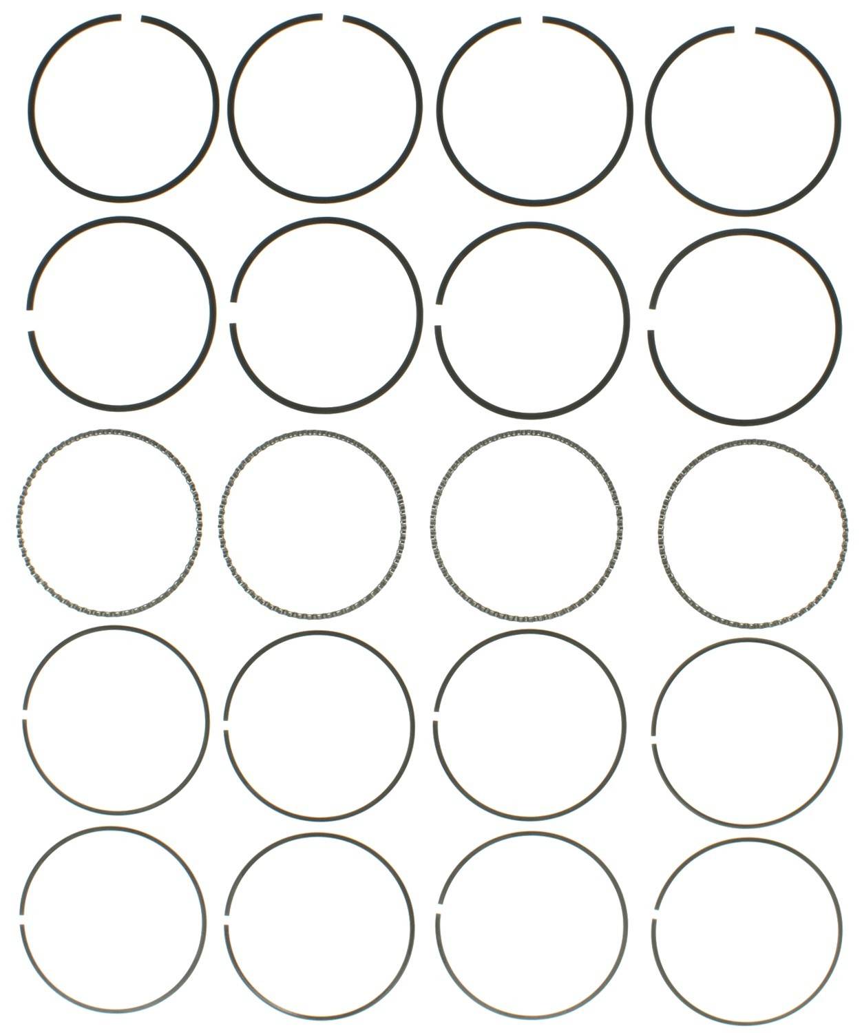 Mahle Rings Saturn 1901cc 1.9L LLO/LKO Engs 1991-94 Plain Ring Set 51691CP.040
