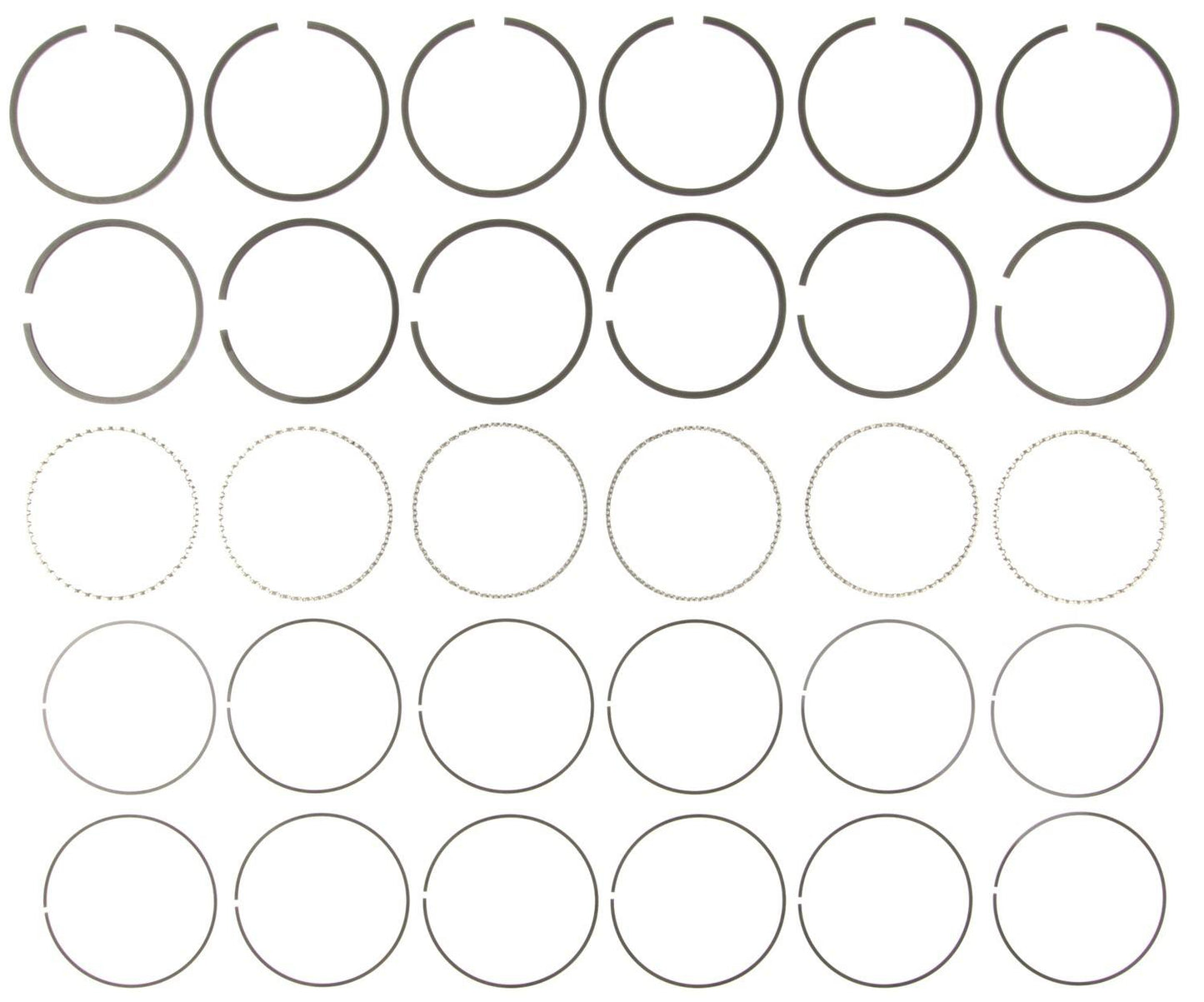 Mahle Rings Dodge Trk 238 3.9L Eng 1992-93 Plain Ring Set 51708.030