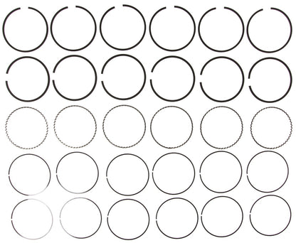 Mahle Rings Dodge Trk 238 3.9L Eng 1992-93 Plain Ring Set 51708