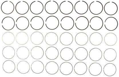 Mahle Rings Dodge Trk 318 5.2L Eng 1992-95 Jeep 318 5.2L Eng 1993-96 Plain Ring Set 51709CP