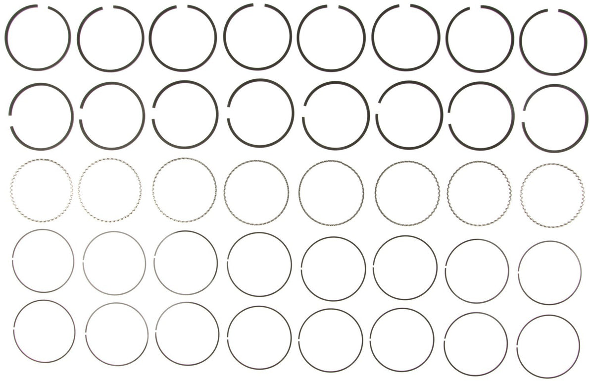 Mahle Rings Dodge Trk 318 5.2L Eng 1992-95 Jeep 318 5.2L Eng 1993-96 Plain Ring Set 51709CP