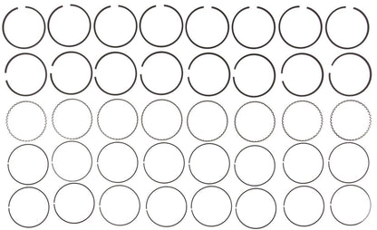 Mahle Rings GMC/Chevy Trk 305 5.0L 1993-98 Shallow oil ring groove Plain Ring Set 51752CP