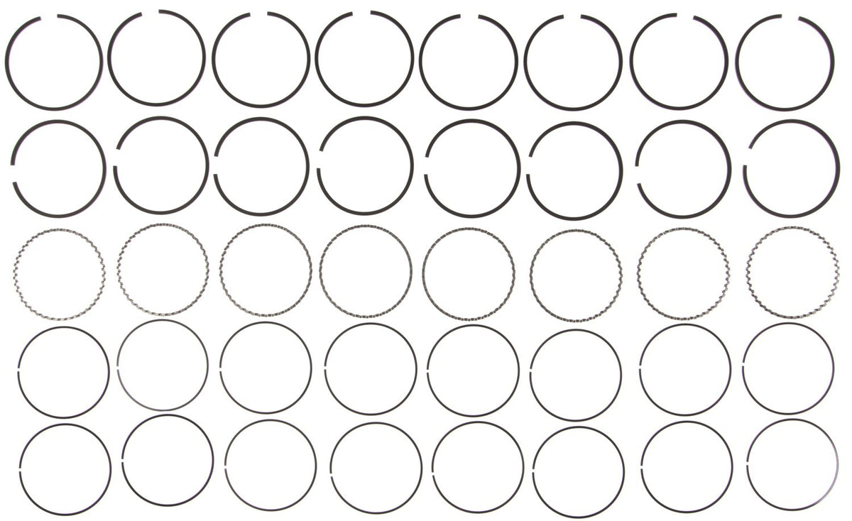 Mahle Rings GMC/Chevy Trk 305 5.0L 1993-98 Shallow oil ring groove Plain Ring Set 51752CP