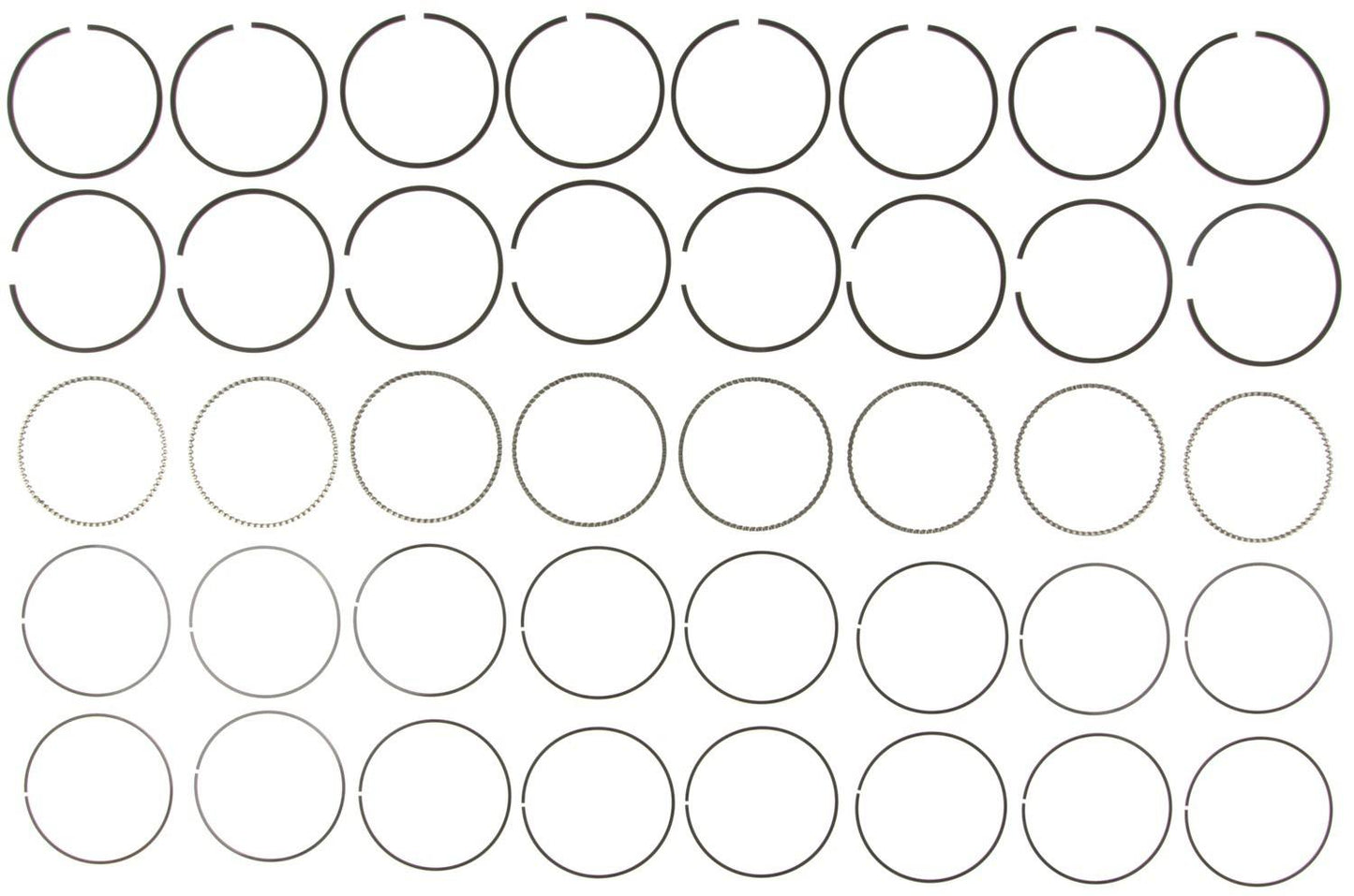Mahle Rings GMC Pass 350 5.7L Eng 96-99 GMC Trk 350 5.7L Eng 96-99 Plain Ring Set 51785CP