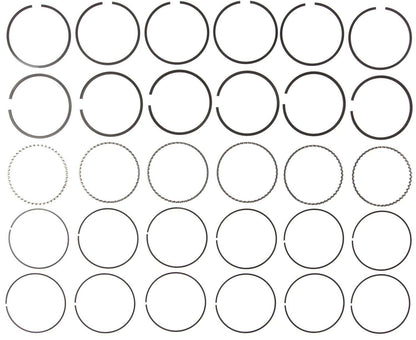Mahle Rings Jeep 4.0L 242 L6 Eng 1996-2002 Dodge Trk 4.0L 242 L6 Eng Plain Ring Set 51870CP