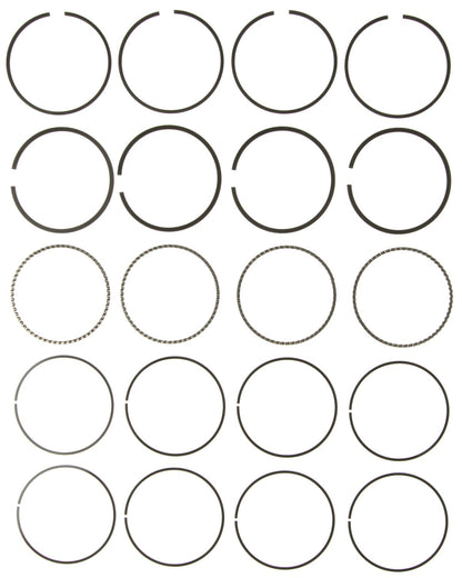 Mahle Rings Ford 122 2.0L SOHC 1997-99 Plain Ring Set 51874CP