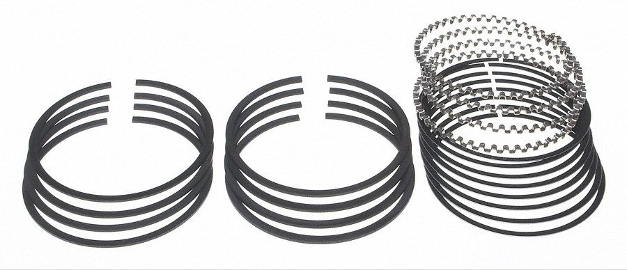 Mahle Rings General Motors 151 CID 2.5L 4 Cyl Eng 1982-93 Deep Groove Plain Ring Set 51879CP