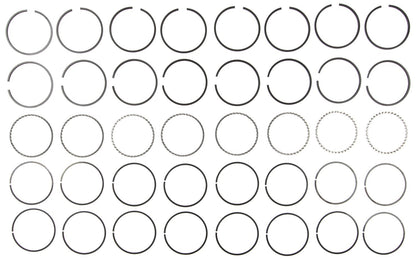 Mahle Rings Dearborn Marine Ford 272 Eng 55-57 Ford Ind Ford Trk 256/272 Engs Plain Ring Set 5353