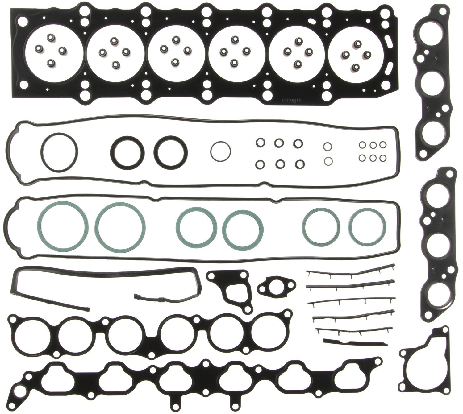Mahle Engine Cylinder Head Gasket Set HS54034 image 2
