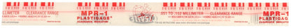 Clevite Plastigage Red Plastigage - 12 Pack MPR1