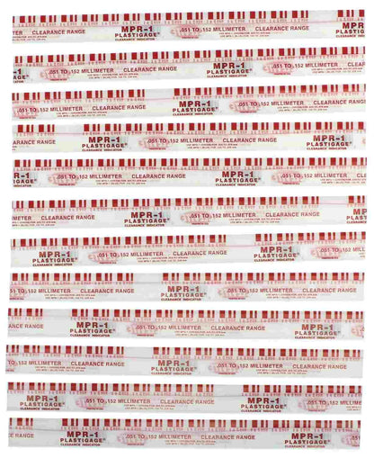 Clevite Plastigage Red Plastigage - 12 Pack MPR1