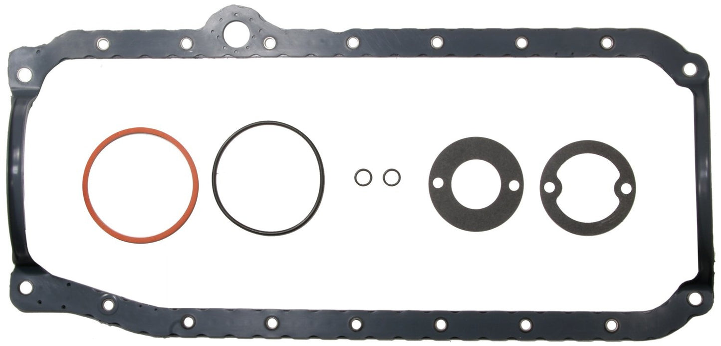 Mahle OE Oil Pan Gasket Set - SBC 86-91 w/1-Piece Rr Main M77OS32496B