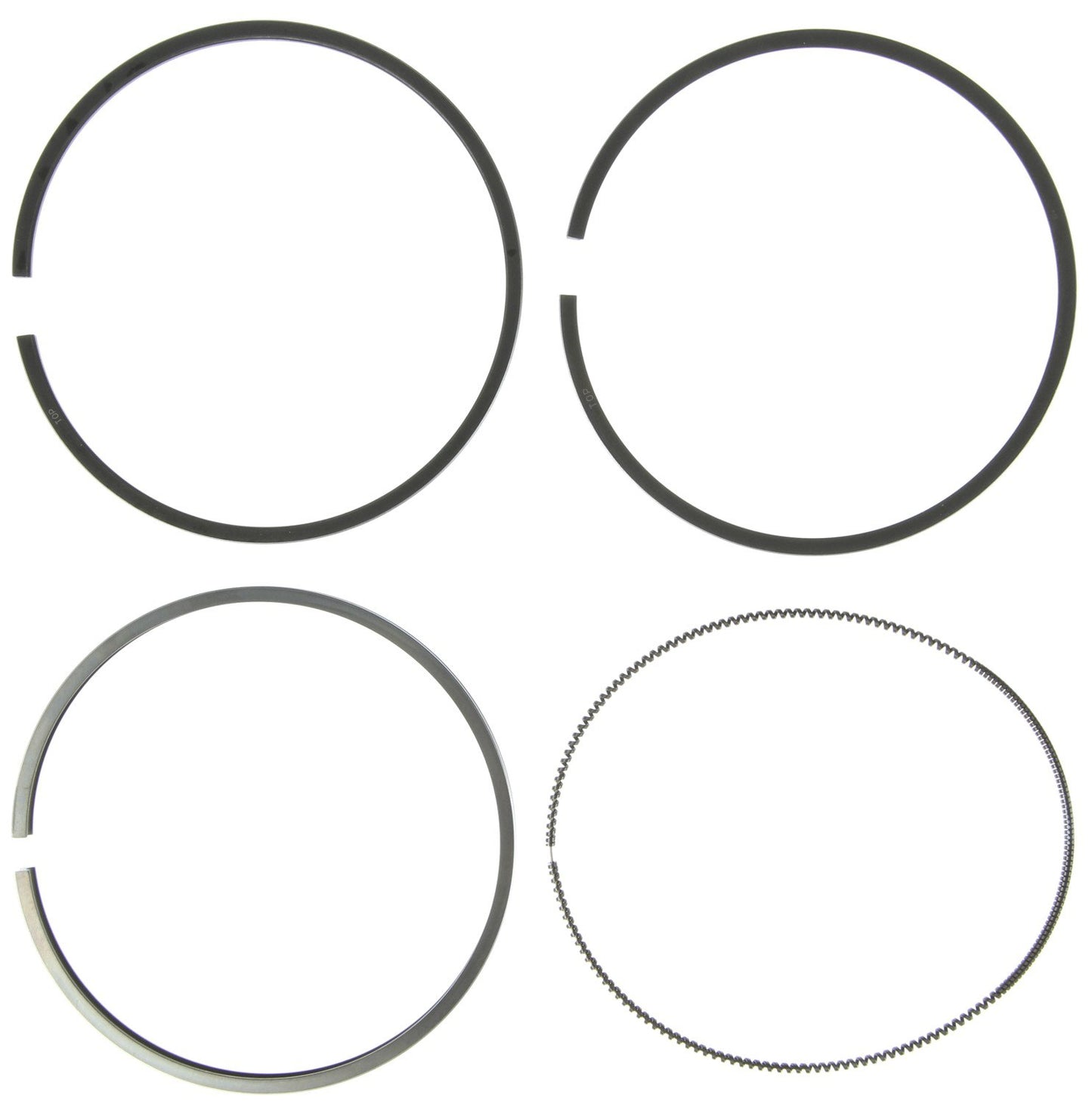 Mahle Rings Cummins 611 CID 10.0L L10 LTA10 6 Cyl 4.921in Bore Diesel Eng Sleeve Assy Ring Set S41371