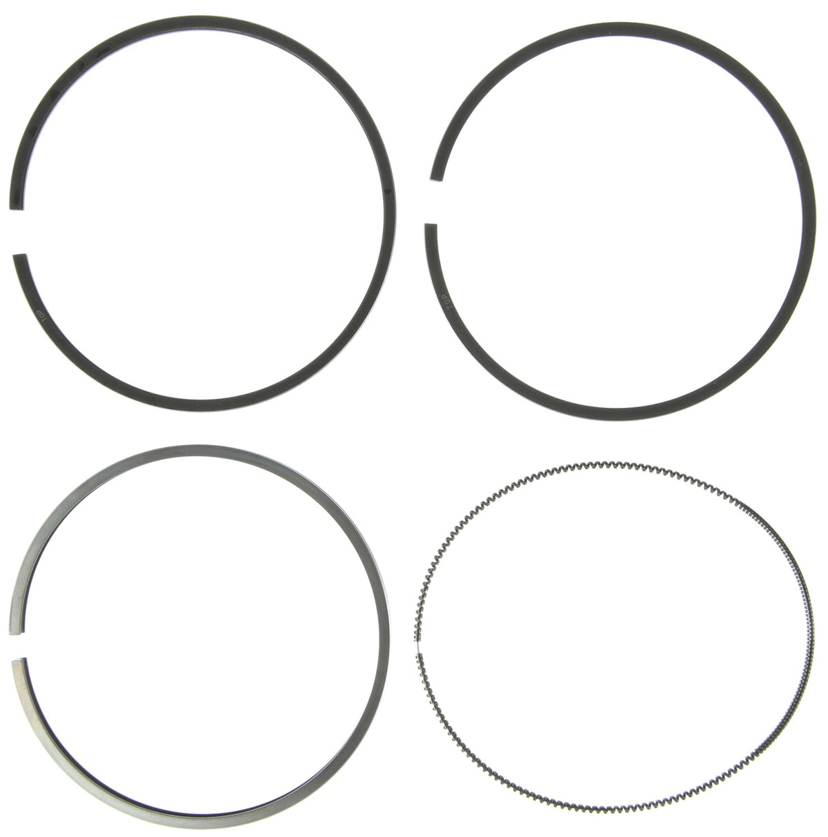 Mahle Rings Cummins 611 CID 10.0L L10 LTA10 6 Cyl 4.921in Bore Diesel Eng Sleeve Assy Ring Set S41371
