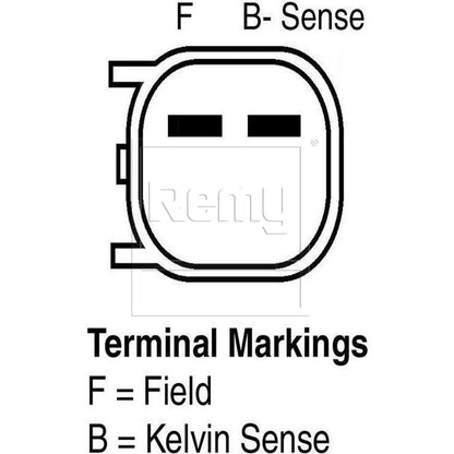BBB Industries Remanufactured Alternator 11073
