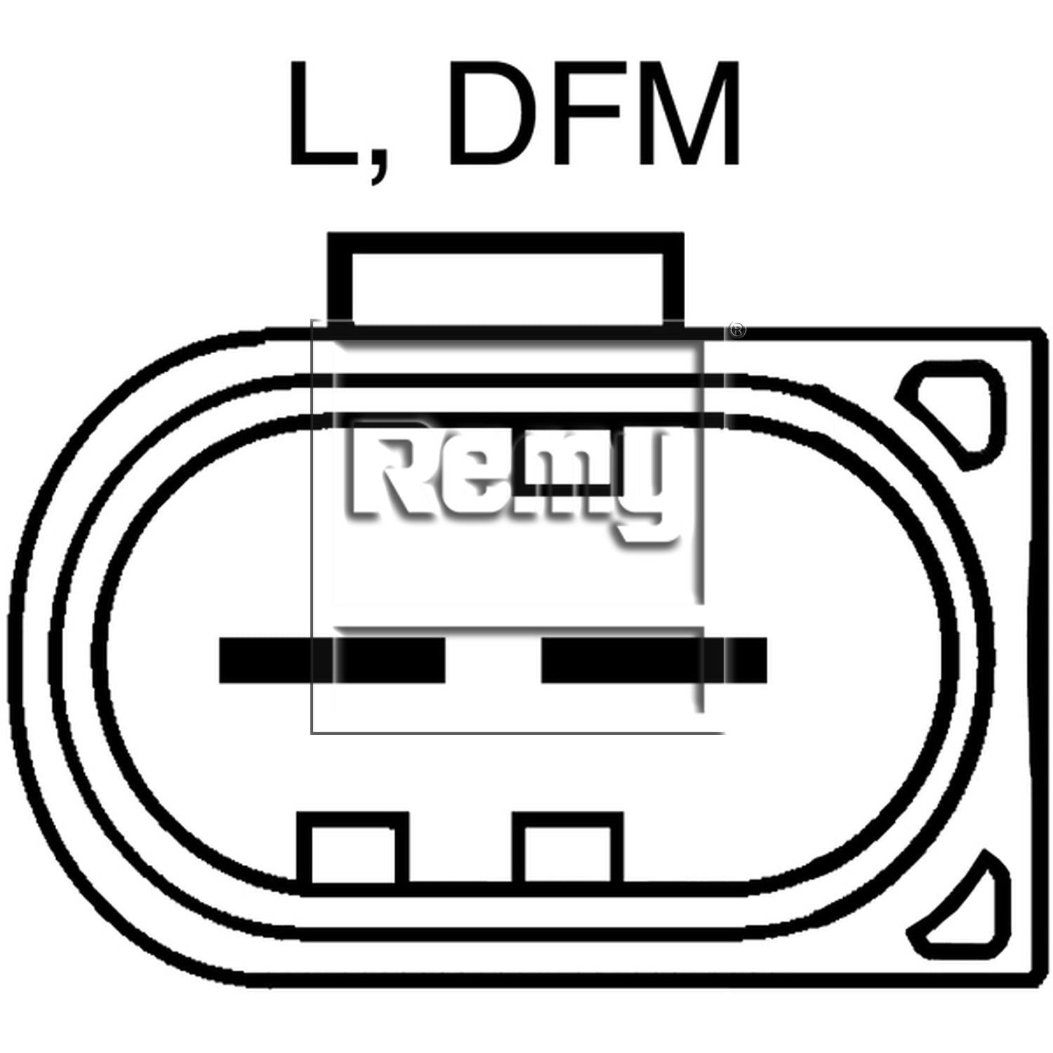 BBB Industries Remanufactured Alternator 11186