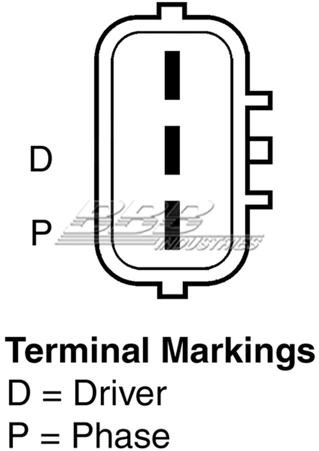 BBB Industries Remanufactured Alternator 11439