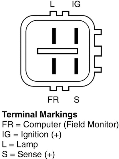 BBB Industries Remanufactured Alternator 13675