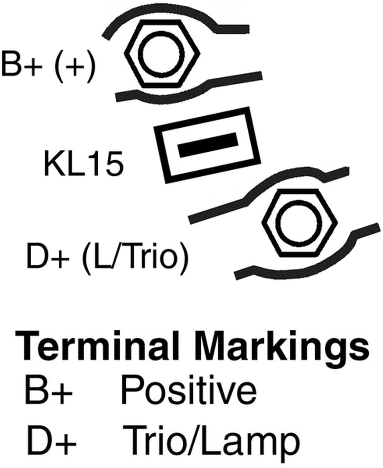 BBB Industries Remanufactured Alternator 13855