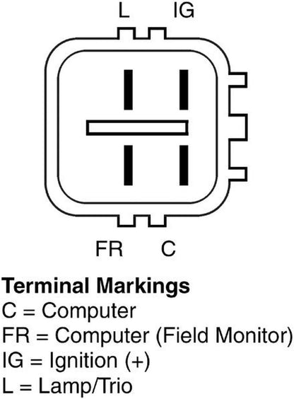 BBB Industries Remanufactured Alternator 13980