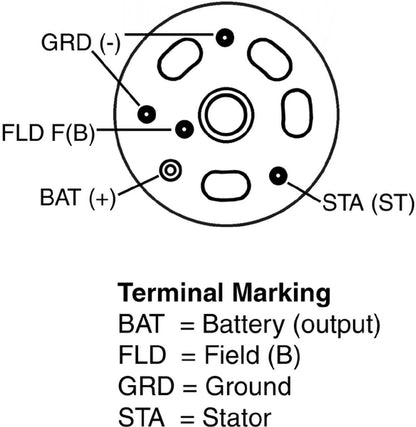 BBB Industries Remanufactured Alternator 7078