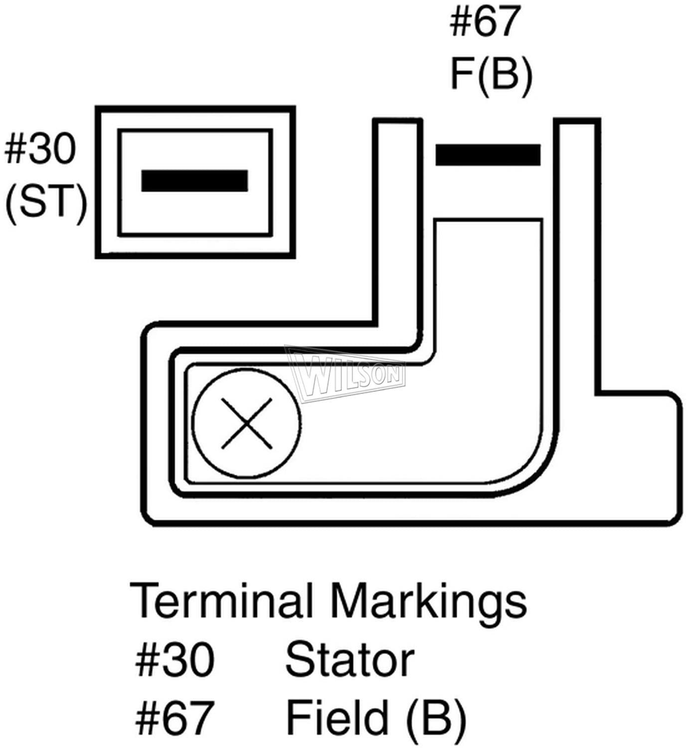 Wilson Alternator 90-19-2504
