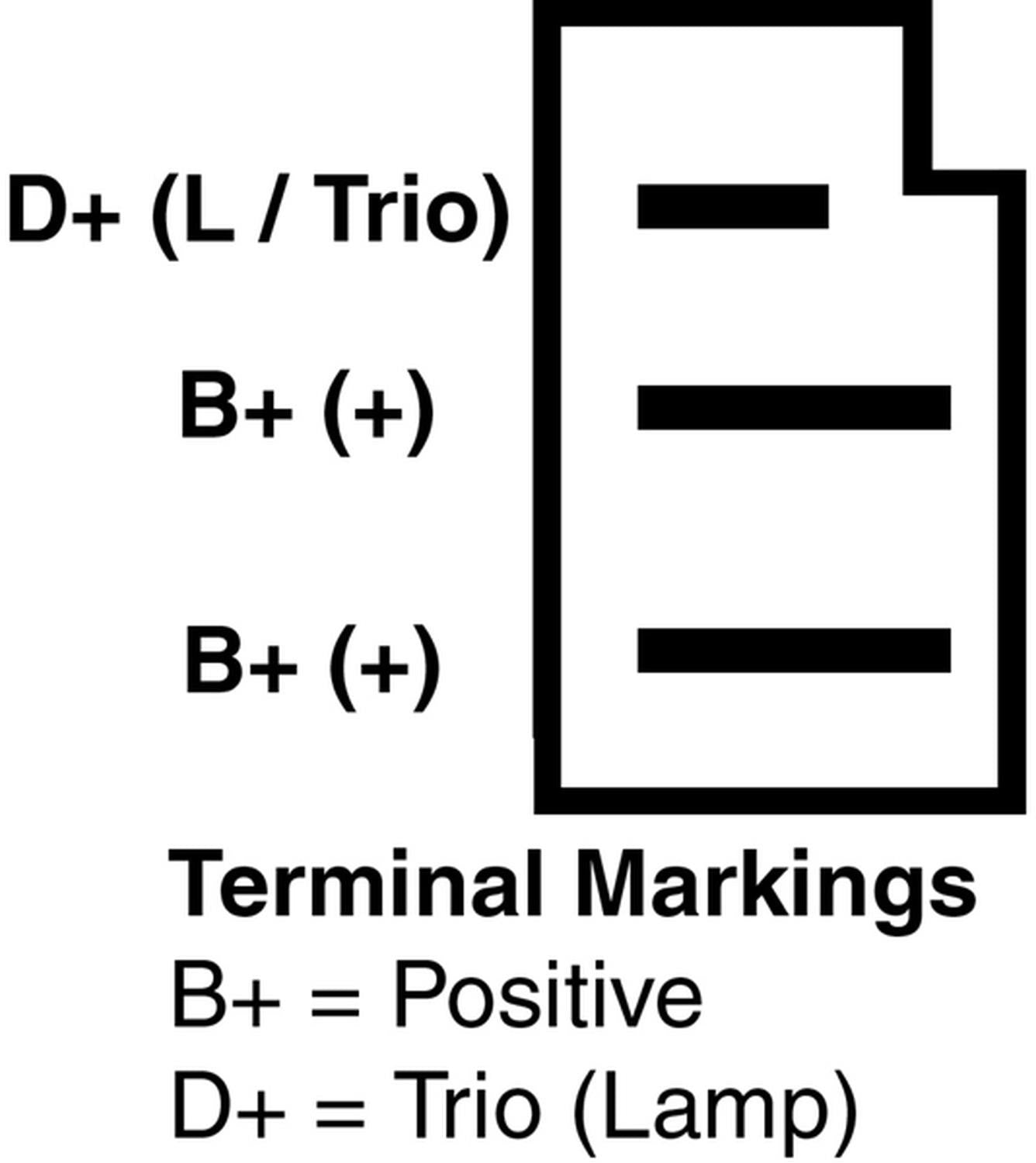 BBB Industries New Alternator N14820