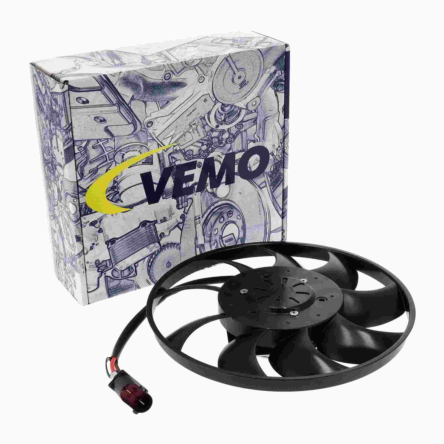 VEMO Engine Cooling Fan Motor V10-01-0001