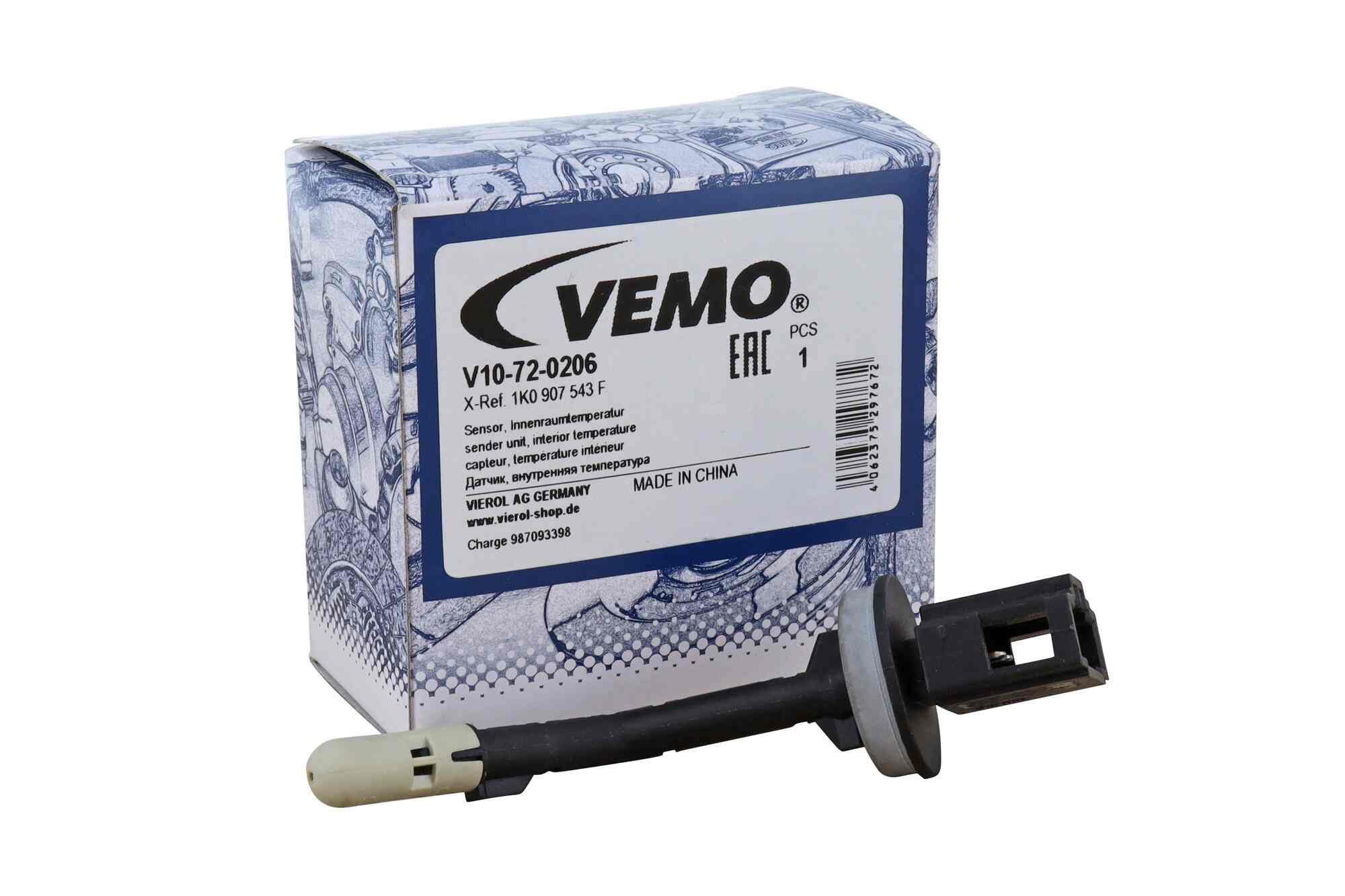 VEMO Cabin Air Temperature Sensor V10-72-0206