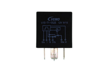 VEMO Windshield Wiper Motor Relay V15-71-0025