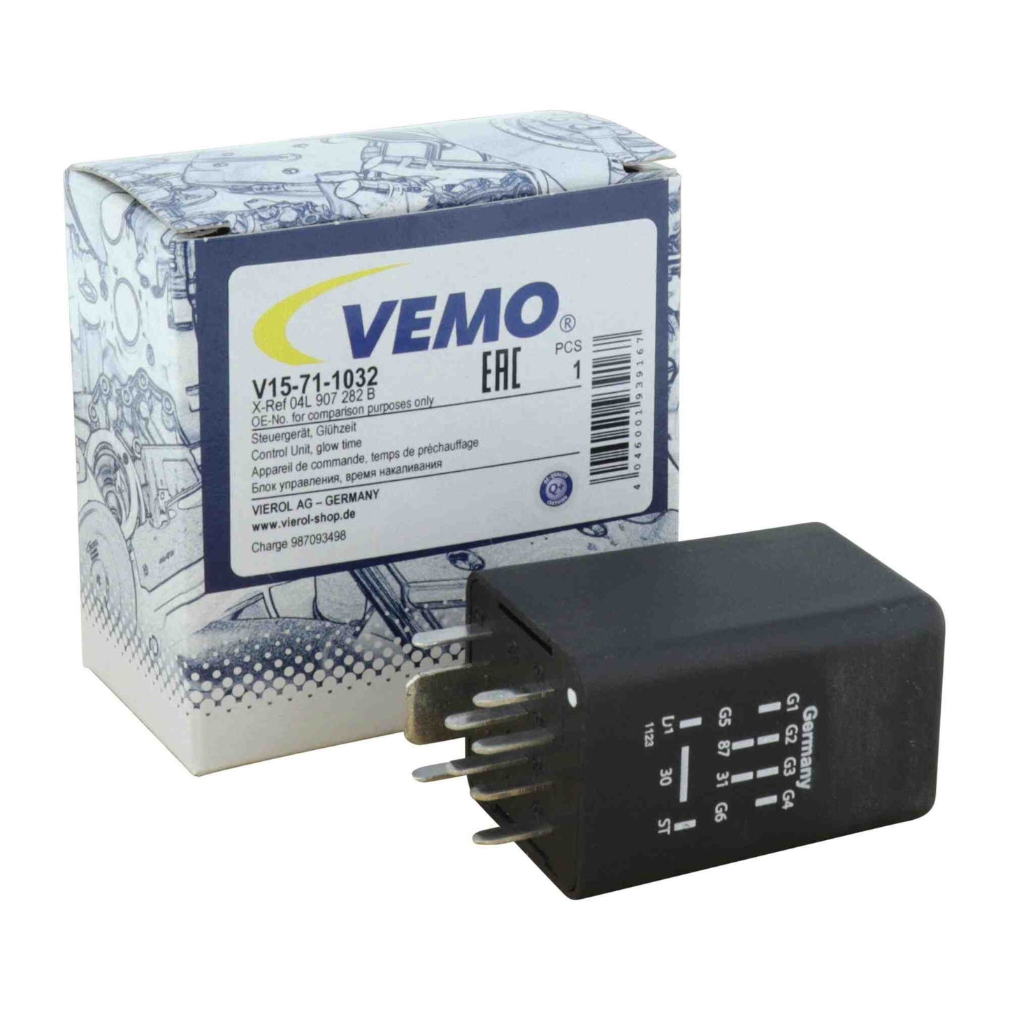VEMO Diesel Glow Plug Controller V15-71-1032