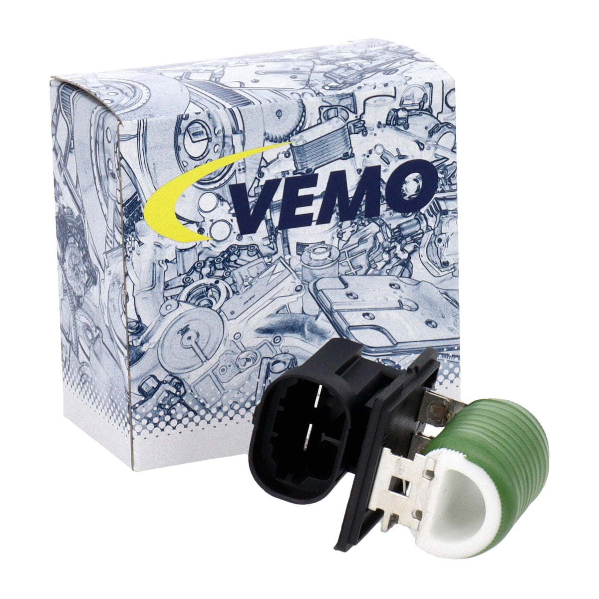 Vemo Resistor, interior blower V38-79-0006