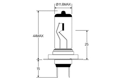 VEMO Headlight Bulb V99-84-0002