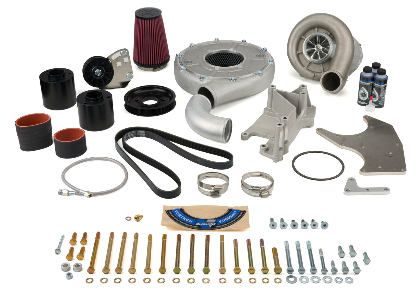 VORTECH SBC Carb Supercharger Kit Air and Fuel Superchargers, Turbochargers and Components main image