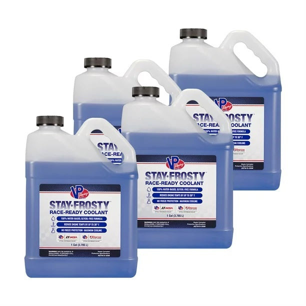 VP Racing Coolant Race Ready Stay Frosty Case 4/1gal Oils, Fluids and Additives Antifreeze/Coolant main image