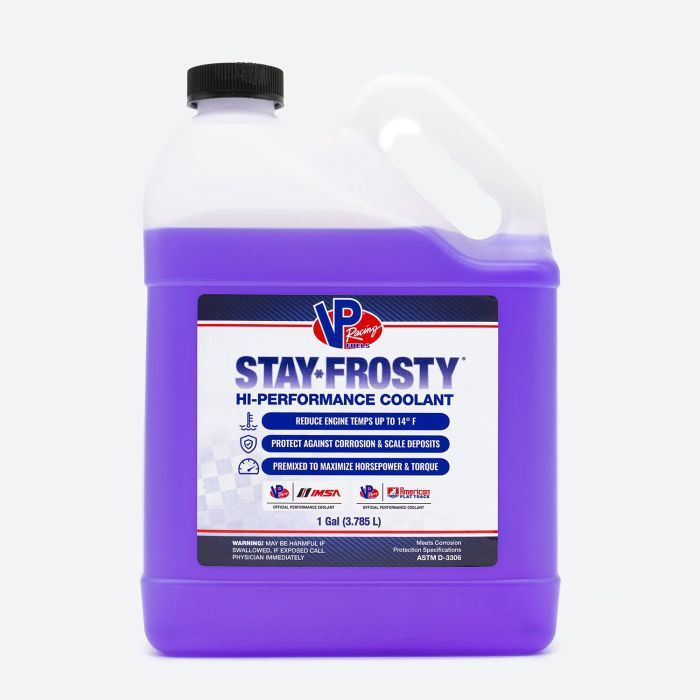 VP Racing Coolant HI-Perf Stay Frosty 1 gal Oils, Fluids and Additives Antifreeze/Coolant main image
