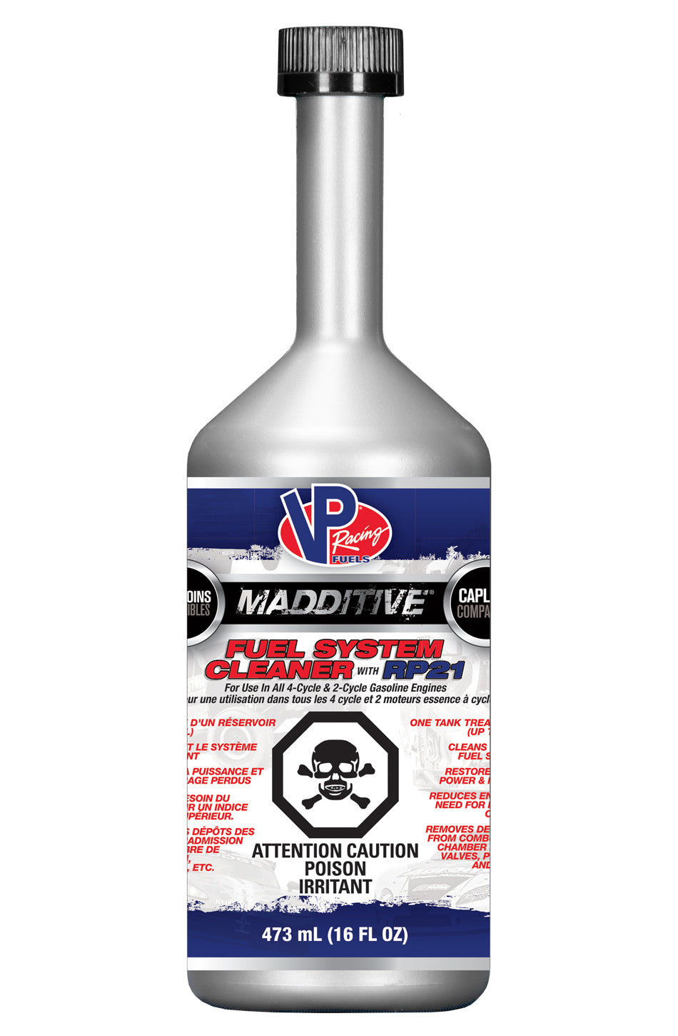 VP RACING Fuel System Cleaner Canada 16oz Oils, Fluids and Sealer Fuel System Additives main image