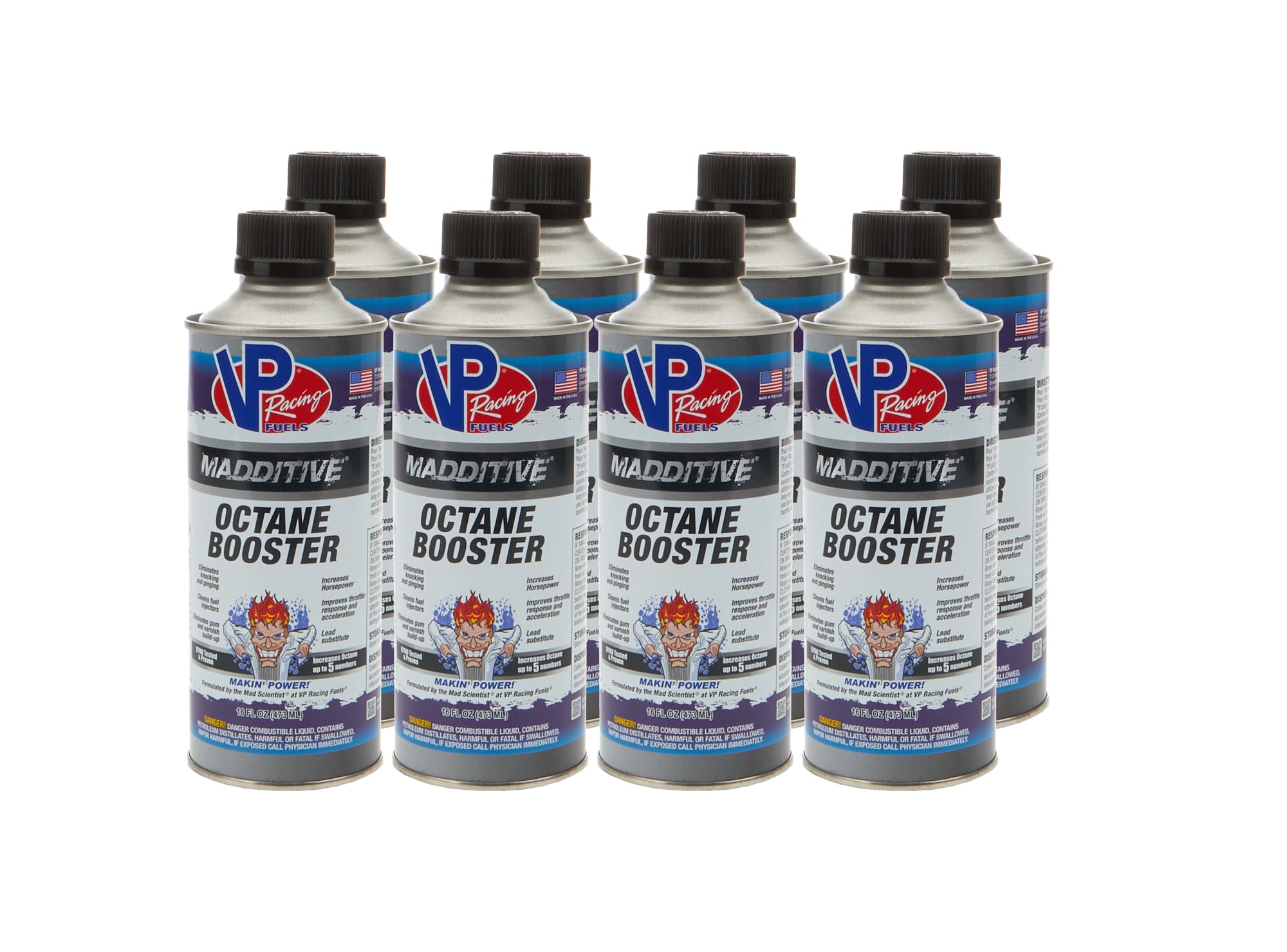 VP Racing Octane Booster Unleaded Case 8/16oz Fuel System Additives Fuel System Additives main image