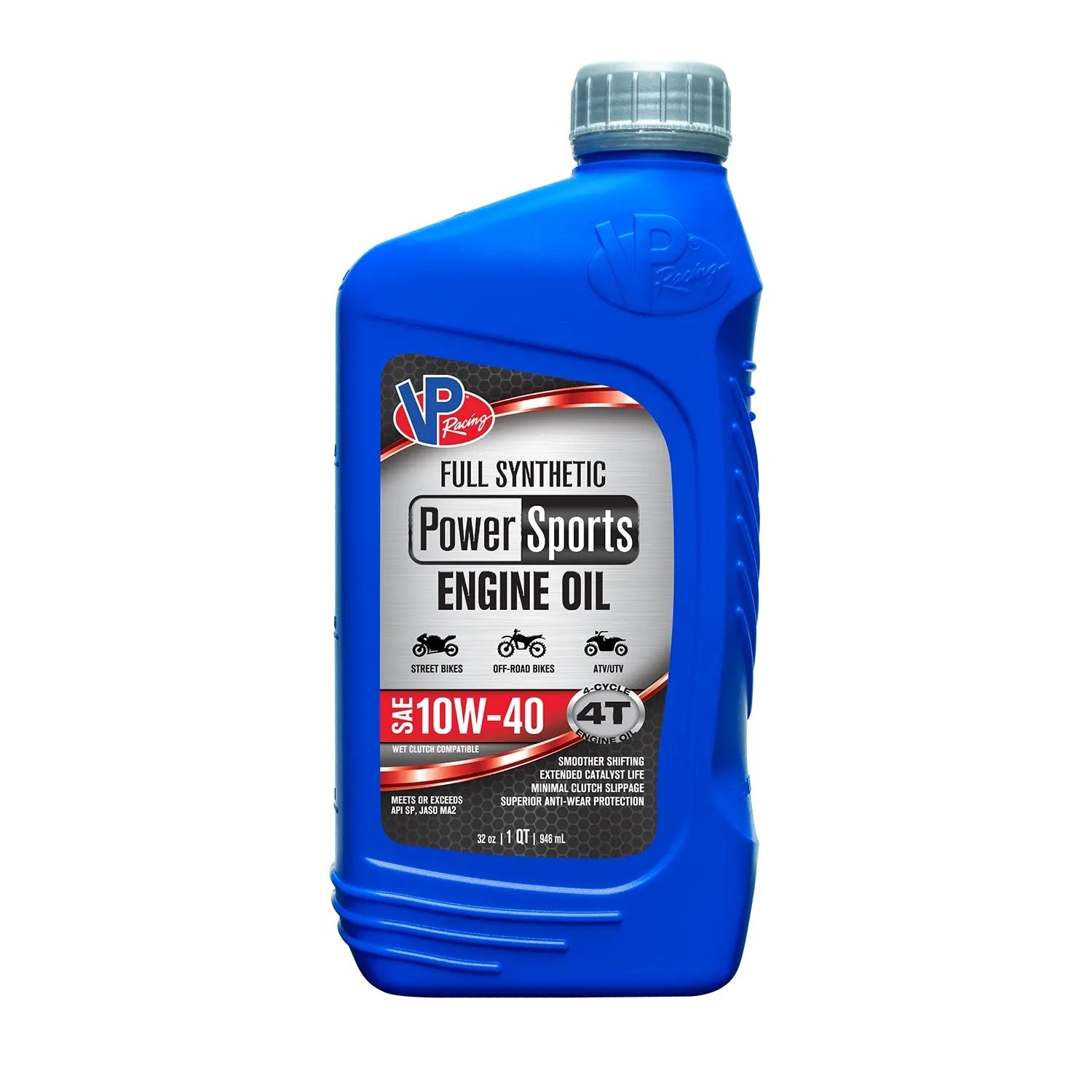 VP Racing Oil SAE 10w-40 Quart Powersport Synethic Oils, Fluids and Additives Motor Oil main image