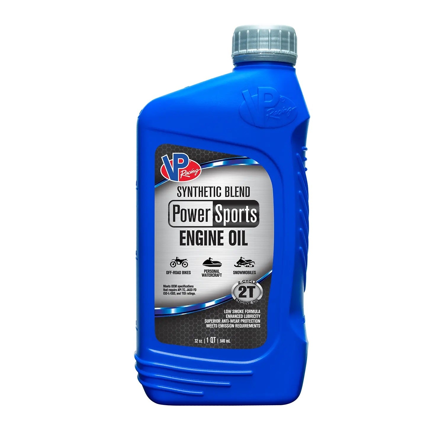 VP Racing Oil 2T Quart Powersport Semi-Synethic Blend Fuel System Additives Two Stroke Oil main image