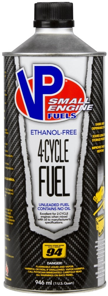 VP Racing 4 Cycle Fuel 1qt Can  Fuels Leaded Fuel main image