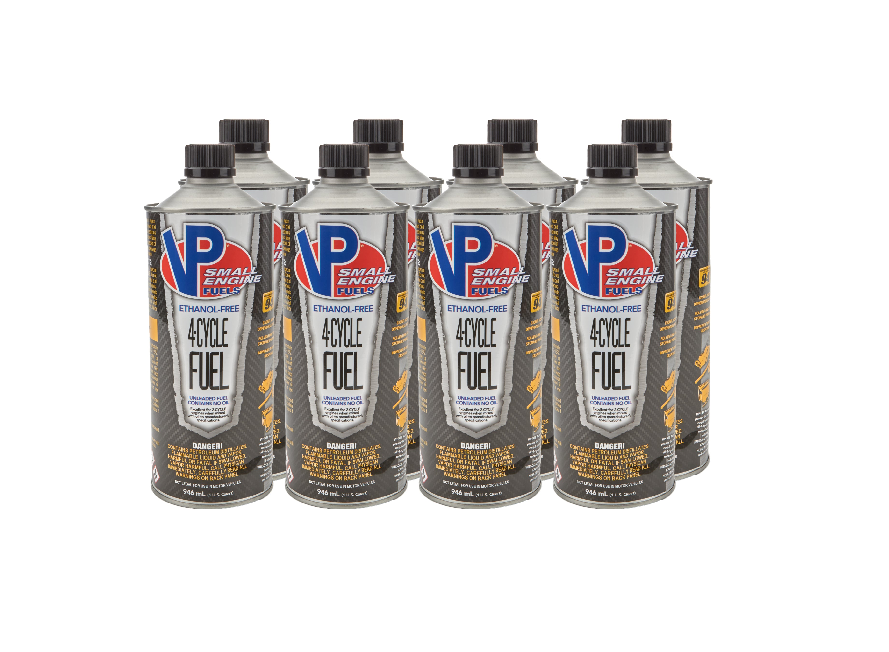 VP Racing 4 Cycle Fuel 1qt Cans (Case 8) Fuels Leaded Fuel main image